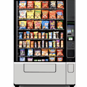 MarketOne Snack 6W Vending Machine with Card Reader