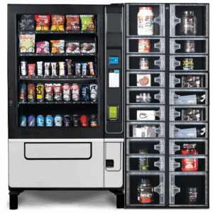 MarketOne Fitness Vending Machine with Add-On Locker